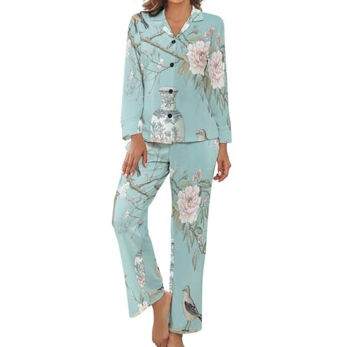 Pyjama à manches longues pour des instants de détente absolue à la maison