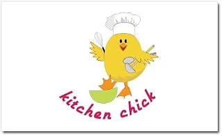 CafePress Kitchen Chick Car Magnet 20 X 12 Car Magnet, 20"x 12" Magnetic Door Display