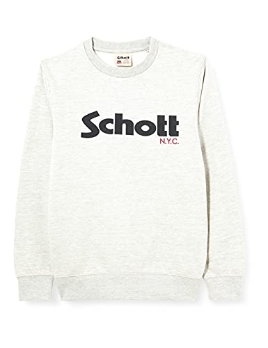 Schott NYC Swcrewboy pull-over garçon抗起球耐磨儿童针织衫
