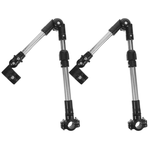Pince télescopique avec angle ajustable pour parapluie de vélo