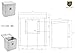 Qualarc PCSDB-MD Parcel Chest Secure Locking Delivery Box Made of Galvanized Steel, Textured Gray, Medium