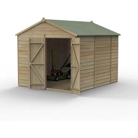 Forest Garden Beckwood Apex Shed with Double Doors Cover