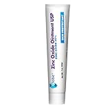 GLOBE Zinc Oxide Ointment 20%, 2 Ounce Tube, Advanced Skin Protection, for Diaper Rash, Relief from Poison Ivy, Sumac & Oak, Protects from Wetness, Protects Chafed Skin
