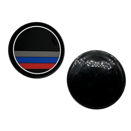 2 Pezzi Linea Auto Accessori Interni Anti-Slip Sottobicchieri Per 1 3 5 7 Serie F30 F35 320Li 316I X1 X3 X4 X5 X6 (Diametro 66 Mm)
