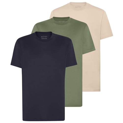 Anthony Jackson 3'lü Kutu Premium Erkek T-Shirt Starlight (AJ-303 D, M)