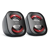 Hama | Altavoces para Ordenador (Altavoz estéreo ligero)