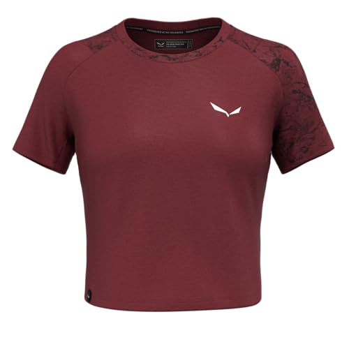 Sweat femme Salewa Lavaredo Hemp T-shirt crop respirant anti-transpiration