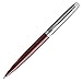WATERMAN Hemisphere Essentiel - Penna a sfera, colore: Rosso opaco, parti cromate, mina di ricambio nera media, confezione regalo