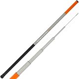 Stipprute 6 m Teleskoprute Fiberglas leicht – inkl. Montage & Hakenlöser Kompaktes Stippfischen Angel Set Rute Angelrute Teleskop steckbar Transportmaß 1,15 m