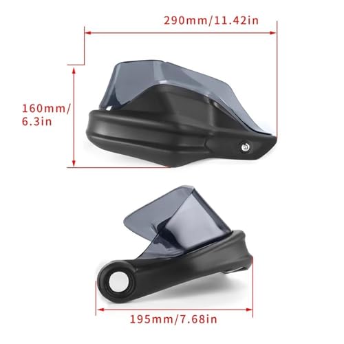 Couverture de protection mains aérodynamique pour NC750X CB500X - 2