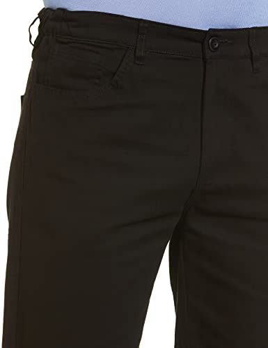 Image of The Indian Garage Co Men Slim Fit Solid Mid-Rise Chino Shorts