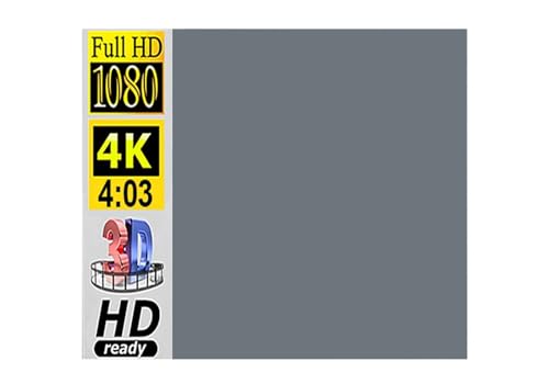 Pantalla de proyector plegable 84 pulgadas 4:3
