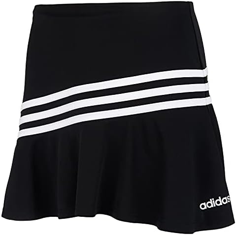 adidas Girls' Big Sport Skort, Black, Medium