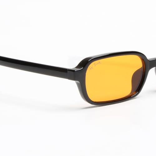 Image of Ted Smith | Unisex Rectangle Sunglasses | 100% Uv Protected