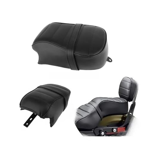 Cojín de pasajero para Sportster Iron 883 XL883N con acabado premium resistente 3