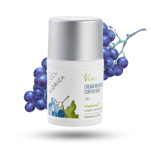 Viorica Augencreme Anti-Aging – Revitalisierende Pflege gegen Augenringe & Schwellungen | Für empfindliche Haut | 30 ml mit natürlichen Inhaltsstoffen Viorica Augencreme Anti-Aging – Revitalisierende Pflege gegen Augenringe & Schwellungen | Für empfindliche Haut | 30 ml mit natürlichen Inhaltsstoffen