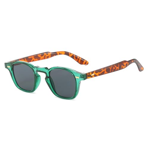 Lunettes de soleil verres bleus colorés anti-éblouissement vintage