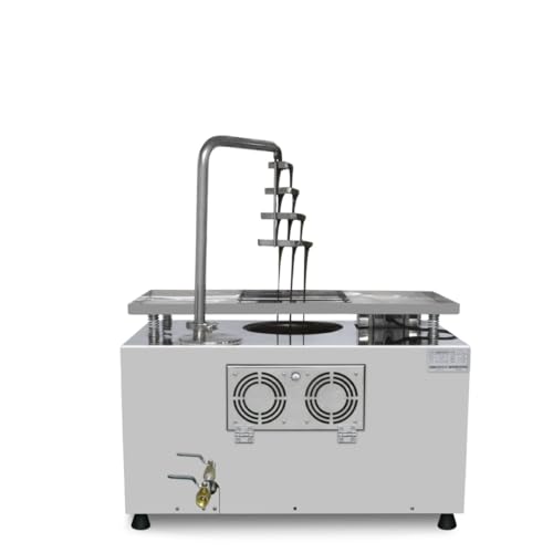 8.6L Commercial Chocolate Tempering and Melting Machine with Vibrating Table and Automatic Dispenser – Stainless Steel Design - Thumbnail 2