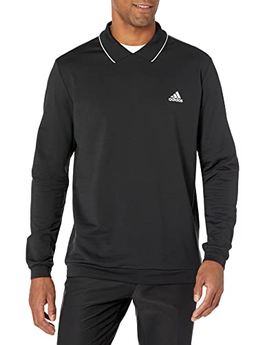 adidas Golf Men's Standard Sport Performance Thermal Primegreen Long Sleeve Baselayer Shirt, Black, M