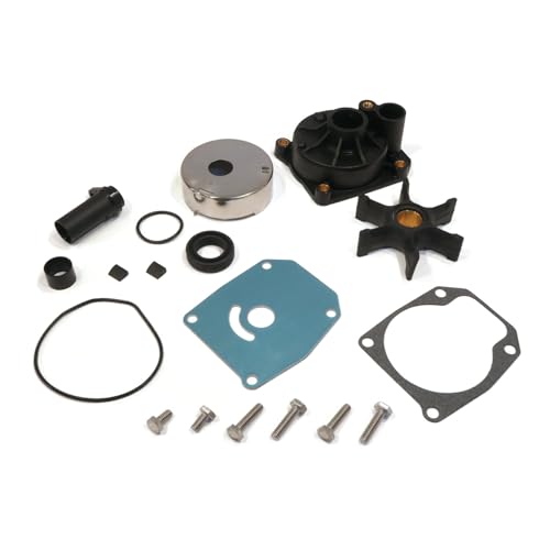 Image of The ROP Shop Water Pump Impeller, Housing Kit for Johnson, Evinrude 0432955, 432955 Outboard
