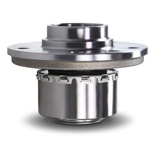 febi bilstein 34800 Radlagersatz mit Radnabe, ABS-Impulsring und Achsmutter, 1 Stück