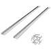Produktbild QWORK® 2 Stück 800mm T-Schiene T-Nut Gehrungsschiene Alu, für Tischsäge Router Tisch Holzbearbeitungswerkzeug