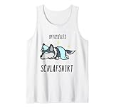Wolf Pyjama Schlafanzug Tank Top
