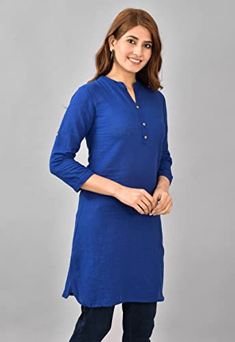 Image of Rayon Solid Kurti for Women & Girls