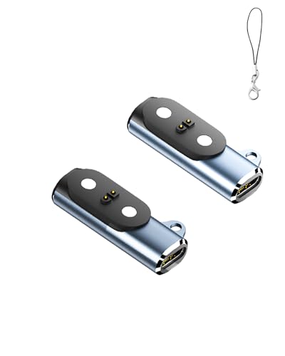 Adaptateur Type C pour CXK O3 - Lot de 2 convertisseurs magnétiques bleus