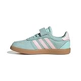 adidas Unisex Kinder BREAKNET Sleek Shoes Children, semi Flash Aqua/Clear pink/Gum 3, 31 1/2 EU