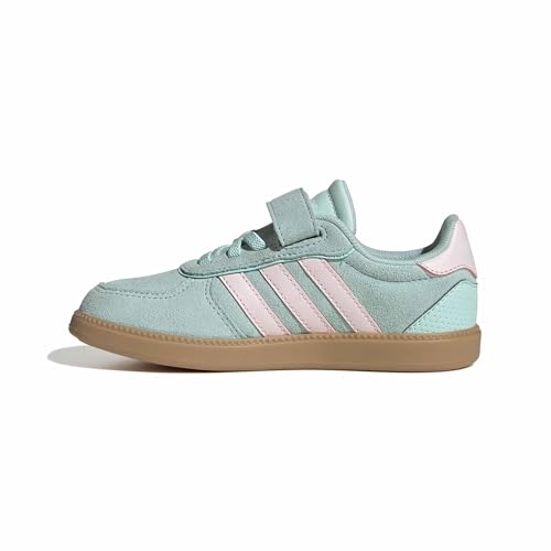 adidas Unisex Kinder Breaknet Sleek Children Shoes, Semi Flash Aqua/Clear Pink/Gum 3, 32 EU – Ansicht 1
