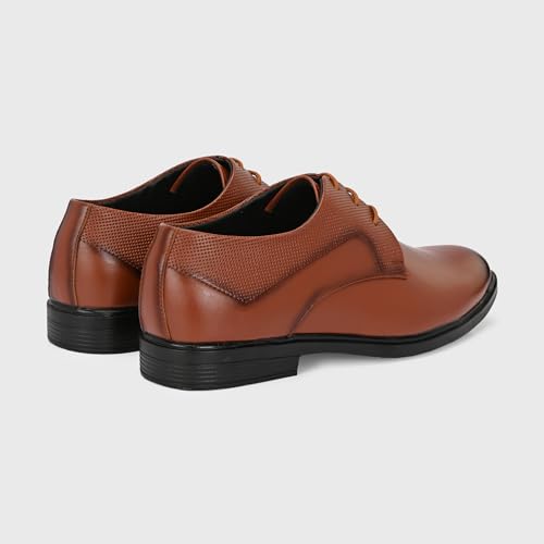 Image of Centrino Formal Shoe for Men | Cushioned Insole for Better Comfort | Stylish Lace-Up for Boys | Perfect for Office Wear & Formal Dress (9782)