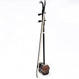 wood Erhu with Bow and Accessories round stick Erhu instrument major beginner Erhu complete set of national instruments (Wood spindle)
