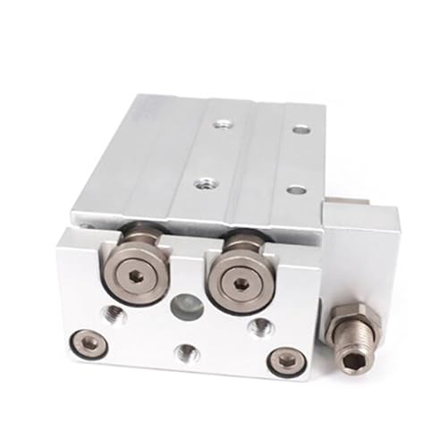 Cylindre à recirculation de billes HLQ 16mm pneumatique à course guidée