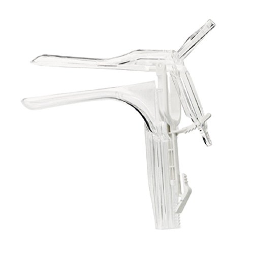 Welchallyn 59005 Spéculum vaginal Kleenspec 590 Série Premium Spéculum vaginal jetable avec tube de fumée, petite (12/Box, 4 boîtes/Coque) (lot de 48)