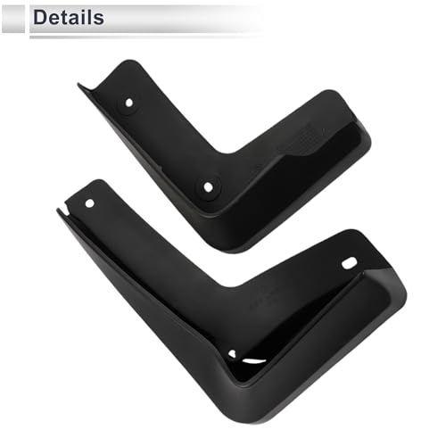 Image of X AUTOHAUX 1set Front and Rear Mud Flaps Splash Guards Mud Guards for Acura TLX-L 2018-2021 W /Mount Accessories