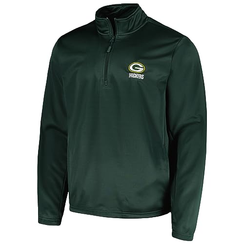 Image of Dunbrooke Men's Royal Buffalo Bills All-Star Tech Quarter-Zip Top