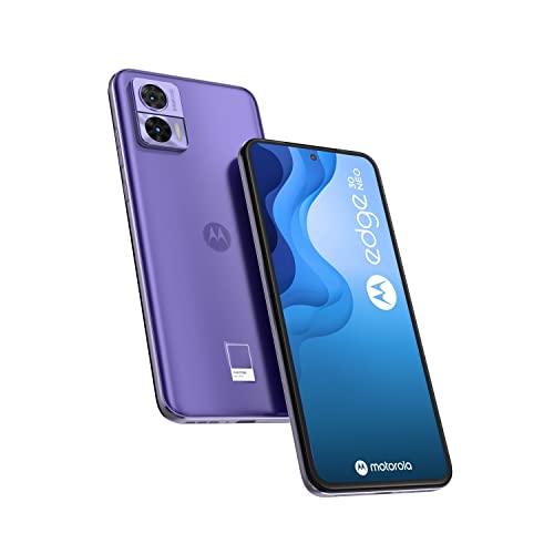 Motorola Moto Edge30 Neo 5G Smartphone débloqué 128Go sans Carte SIM, Double Carte SIM, Violet - Version FR