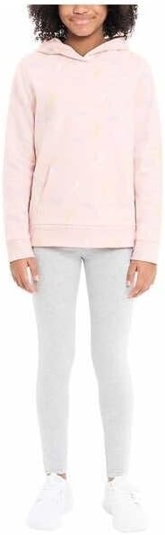 PUMA Youth Girl French Terry Hoodie with Kangaroo Pocket