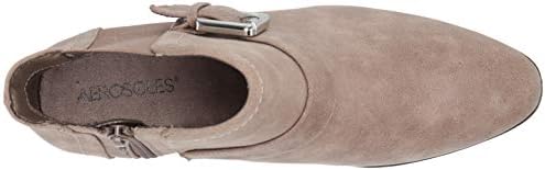 Aerosoles Women's Cross Out Ankle Boot, Grey Fabric, 5 M US | Image 4