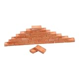 Petites briques : surprenez-les avec un cadeau original qui fera plaisir ! mini briques rouges à l'échelle 1/16 sont l'accessoire idéal pour un cadeau d'anniversaire ou un diorama. briques pour miniatures