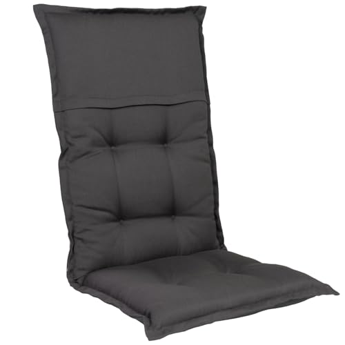 Homeoutfit24 Gartenstuhlauflagen Hochlehner – 1er Set – Extra Dick 8 cm...