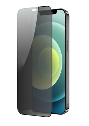 Image of for iPhone 12 Mini (5.4 Inch) Edge to Edge Anti Spy Privacy Tempered Glass with Easy Installation Kit | Black (Pack of 1)