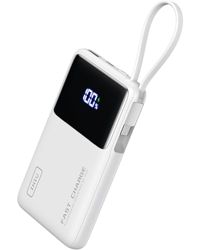 INIU 10000mAh Power Bank, Small 45W PD Fast Charging...