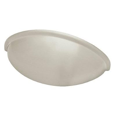 Threshold Plain Cup Pull - 6-Pack - Satin Nickel