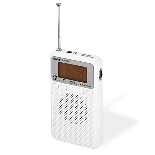 Radio digital AM/FM Kaito KA220W con alarma y temporizador miniatura 3
