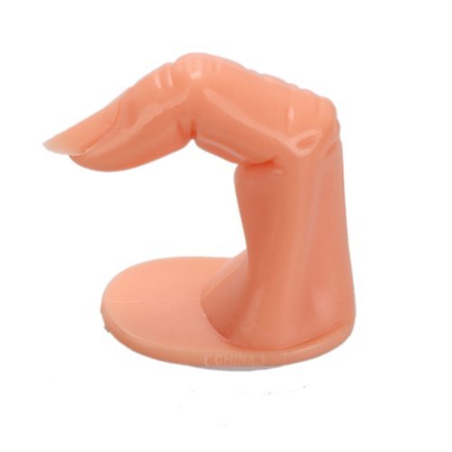 Acrylic UV Gel Nail Art Flase Practice Finger Training Display Decoration Tool
