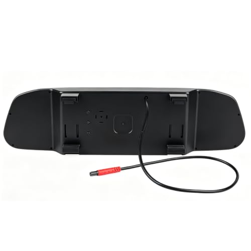 Image of 4.3 inch Car Backup Camera and Monitor Kit, Vehicle Rearview Mirror Monitor for Car Reverse Camera Waterproof Car Rear View Camera with 9 LED Night Vision (4.3 Black-B)