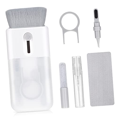 2sets Kit Di Pulizia Elettronico Per Tastiere Auricolari e Schermi Completo Con Spazzola Alta Densità e Spray Detergente Per Telefonini e Pc