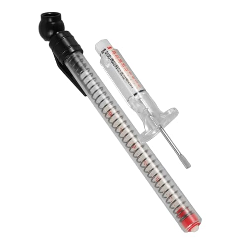 HEALLILY 1 Set Car Tire Tread Depth Gauge Tread Depth Measuring Ruler Accurate Tire Gauge Portable Automotive Tool for Cars Trucks